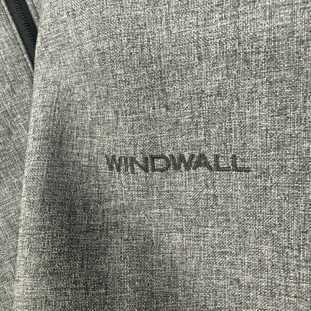 Mens XL The North Face Gray Full Zip Up Jacket Amazon Logo On Arm